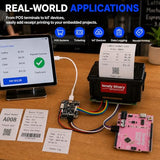 Lonely Binary 58mm Thermal Receipt Printer Kit Type-C for ESP32 & Arduino