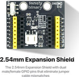 3-Pack ESP32-C3 OLED WiFi BLE LiPo Shield