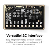 6-Pack ADS1115 16-Bit ADC I2C Module