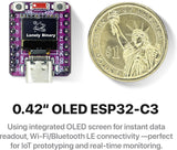 3-Pack ESP32-C3 OLED WiFi BLE LiPo Shield